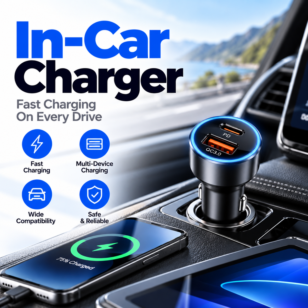 Power & Charging - in Car Charger