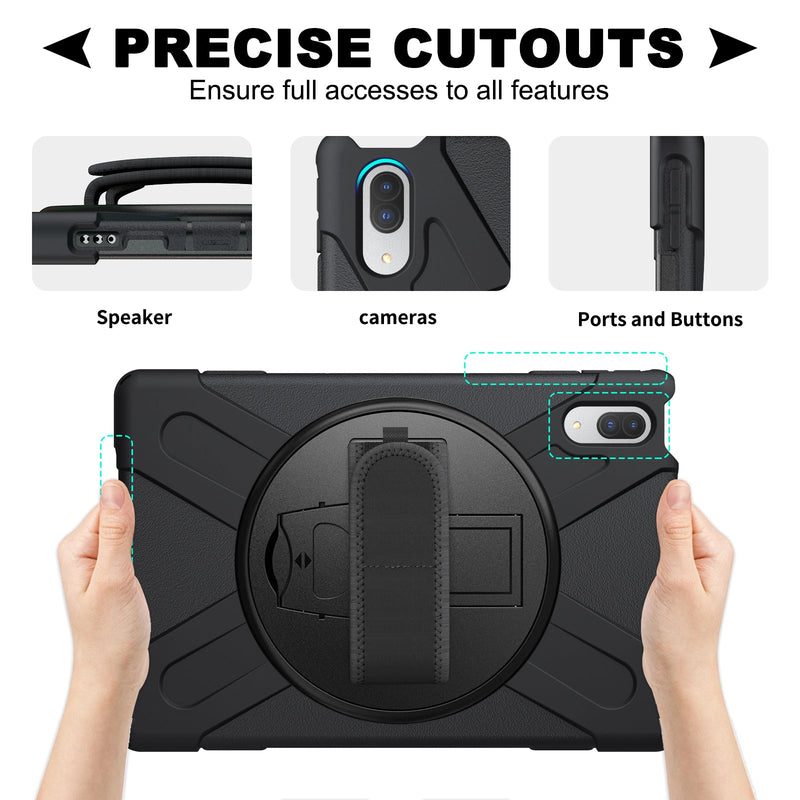 Load image into Gallery viewer, Lenovo Tablet 10.1" Inch Tab M10 HD 2nd Gen (TB-X306) 360 Rotation Heavy Duty Kid Friendly Handle Case - Polar Tech Australia
