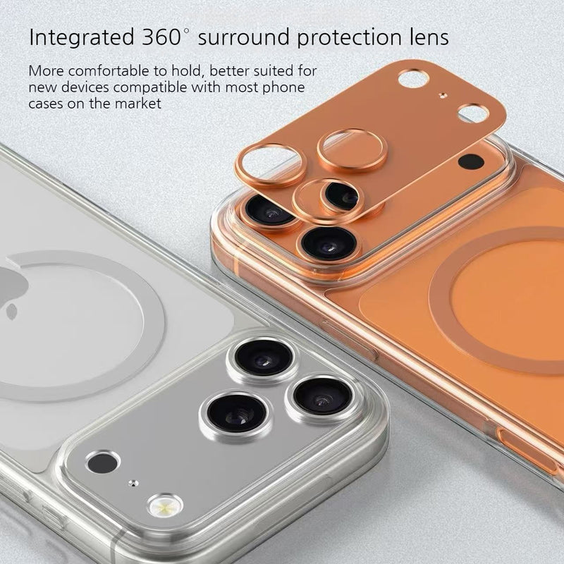 Load image into Gallery viewer, Apple iPhone 17/Air/Pro/Max Matte Metal Hollow Camera Lens Cover
