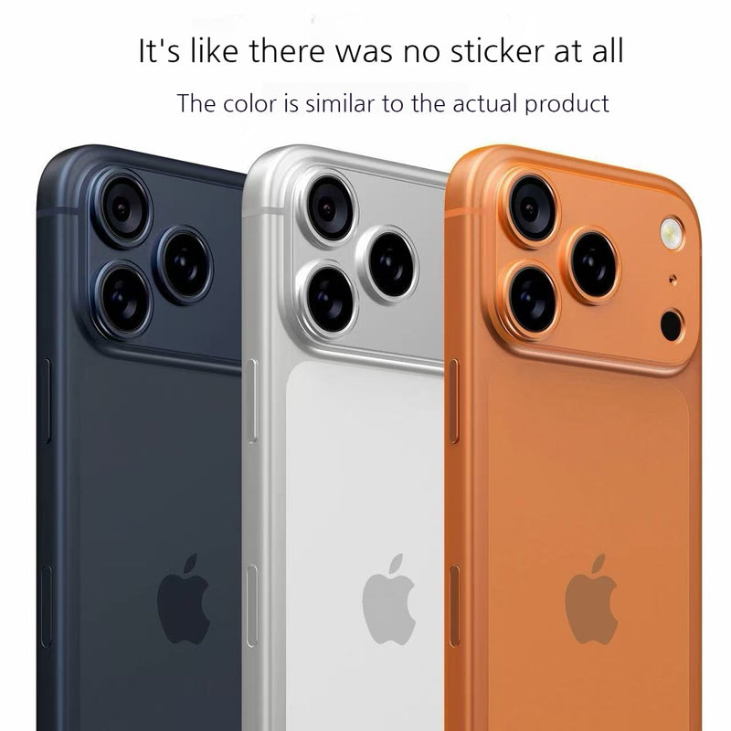 Load image into Gallery viewer, Apple iPhone 17/Air/Pro/Max Matte Metal Hollow Camera Lens Cover