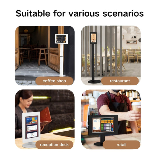 Samsung Galaxy Tab A9+/S9/S9FE/S8/A8 - Wall-mounted All-inclusive Metal Display Wall Anti-theft Universal Case With Lock - i-Station Mobile Phone & Electronic Device Repair and Accessories