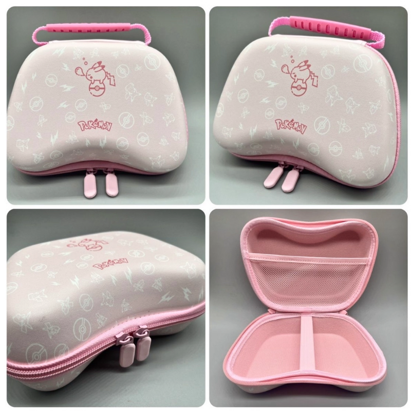 Load image into Gallery viewer, Nintendo Switch Lite/Oled Pokémon Pikachu Controller Storage Case – Protective Hard Shell Carrying Case for Joy-Con & Pro Controller