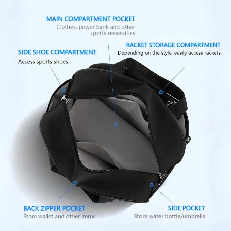 Load image into Gallery viewer, Large Capacity Multi-Functional Tennis & Padel Racket Bag