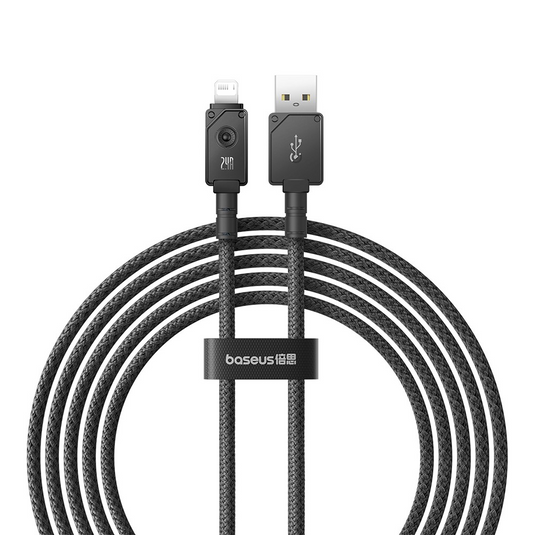 Baseus Unbreakable Series Fast Charging Data Cable USB to iP 2.4A 2m - i-Station Mobile Phone & Electronic Device Repair and Accessories