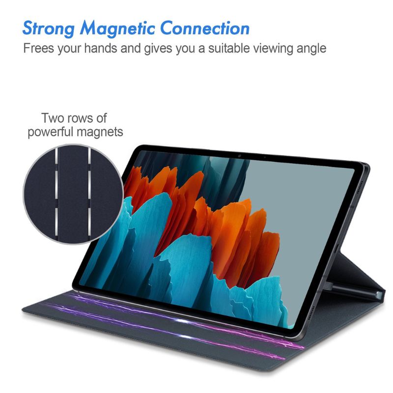 Load image into Gallery viewer, Samsung Galaxy Tab S9 & S9 FE & S10 FE 11" - Anti Fingerprint Magnetic Leather Case - i-Station Mobile Phone & Electronic Device Repair and Accessories