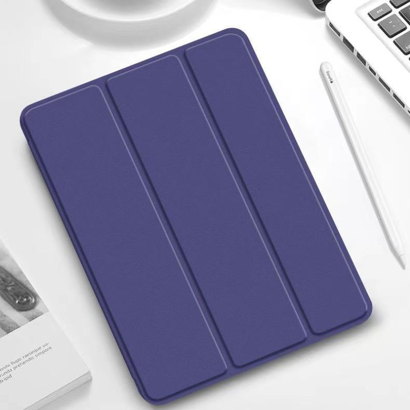 Load image into Gallery viewer, Samsung Galaxy Tab S7 Plus/S8 Plus/S9 Plus - Foldable Solid Color Liquid Silicone Ultra-thin Soft Case - i-Station Mobile Phone & Electronic Device Repair and Accessories