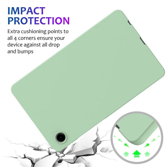 Samsung Galaxy Tab A9 Plus 11" 2023 (SM-X210 / X215 / X216) - Soft Solid Color Liquid Silicone Ultra-thin Shockproof Case - i-Station Mobile Phone & Electronic Device Repair and Accessories