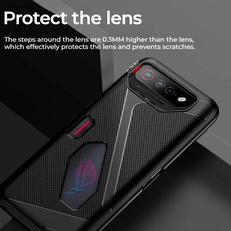 ASUS Rog Phone 7 - Full Coverage Shockproof & Heat Dissipation Essentials Series Case - i-Station Mobile Phone & Electronic Device Repair and Accessories