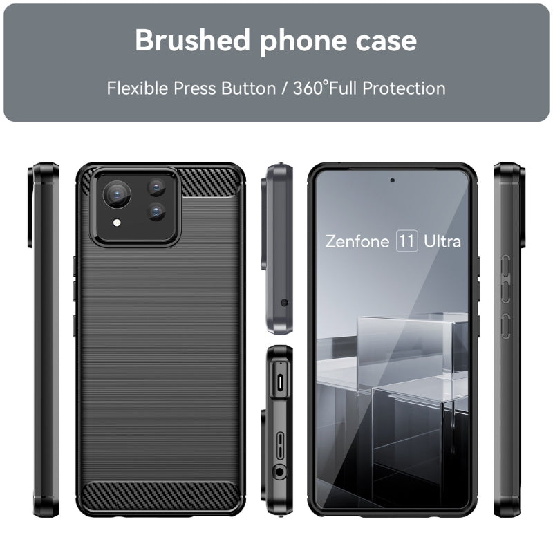 ASUS Zenfone 11 Ultra - Soft TPU Shockproof Essentials Series Case - i-Station Mobile Phone & Electronic Device Repair and Accessories