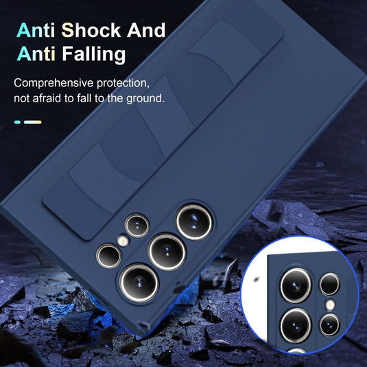 Samsung Galaxy A54 5G (SM-A546) - Full Coverage Soft Liquid Silicone Essentials Series Case With Wrist - i-Station Mobile Phone & Electronic Device Repair and Accessories