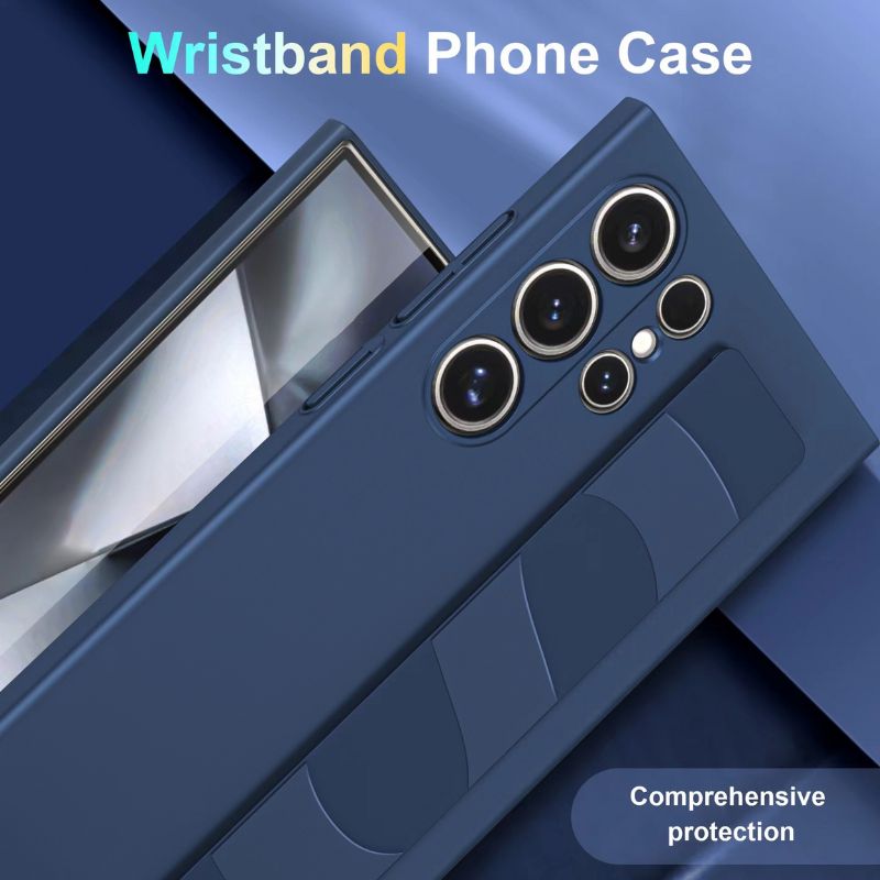 Load image into Gallery viewer, Samsung Galaxy A54 5G (SM-A546) - Full Coverage Soft Liquid Silicone Essentials Series Case With Wrist - i-Station Mobile Phone & Electronic Device Repair and Accessories