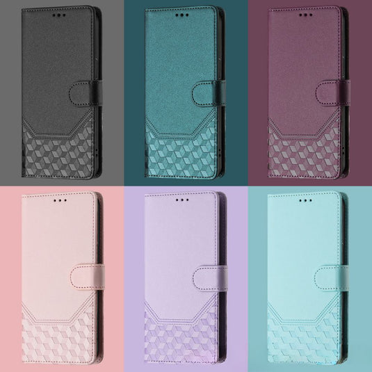 Sony Xperia 5 IV - Women Embossed Flip PU Leather Wallet Series Case With a lanyard - i-Station Mobile Phone & Electronic Device Repair and Accessories