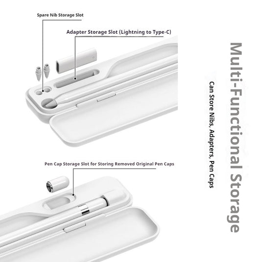 Apple Pencil (1st Generation Only) - Multifunctional Portable Magnetic Wireless Charger Mini Storage Case - i-Station Mobile Phone & Electronic Device Repair and Accessories