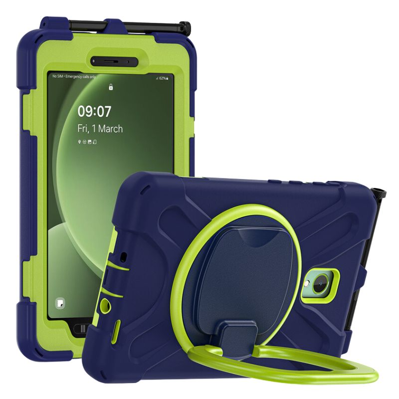 Load image into Gallery viewer, Samsung Galaxy Tab Active 3 (2020) & Active 5 (2024) 8.0" - Heavy Duty 360 Degree Rotate Stand Hand Holder Case - i-Station Mobile Phone & Electronic Device Repair and Accessories