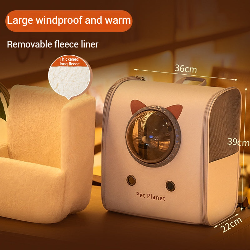 Load image into Gallery viewer, Space Capsule Large Capacity Pet Portable Backpack Shoulder Carrier Bag - i-Station Mobile Phone & Electronic Device Repair and Accessories