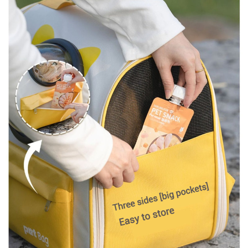 Load image into Gallery viewer, Space Capsule Pet Large Capacity Portable Backpack Shoulder Carrier Bag - i-Station Mobile Phone & Electronic Device Repair and Accessories