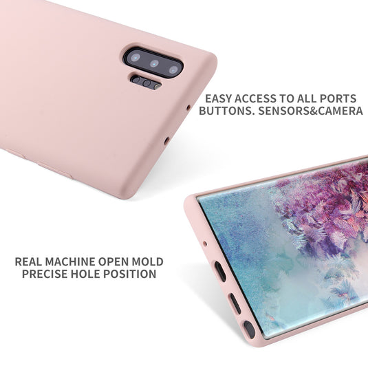 Samsung Galaxy Note 10 Plus 4G / Note 10 Plus 5G - Skin-friendly Liquid Soft Silicone Essentials Series Case - i-Station Mobile Phone & Electronic Device Repair and Accessories