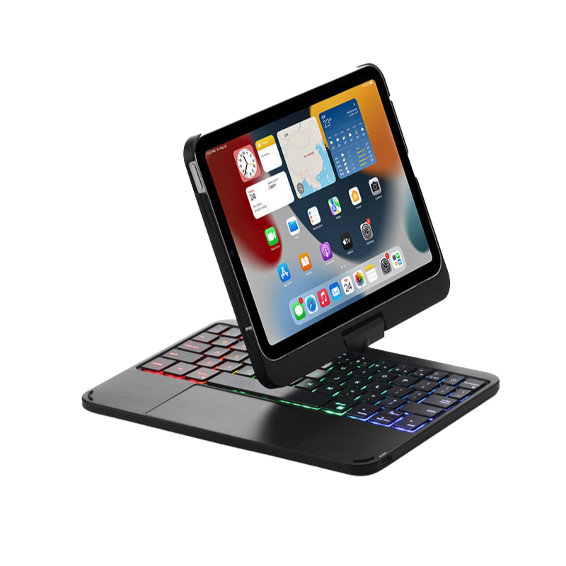 Load image into Gallery viewer, Apple iPad Mini 6/7 8.3'' 6/7th Gen (2021/2024) 360° Rotating Wireless Touchpad Keyboard Flip Cover Case - i-Station Mobile Phone & Electronic Device Repair and Accessories