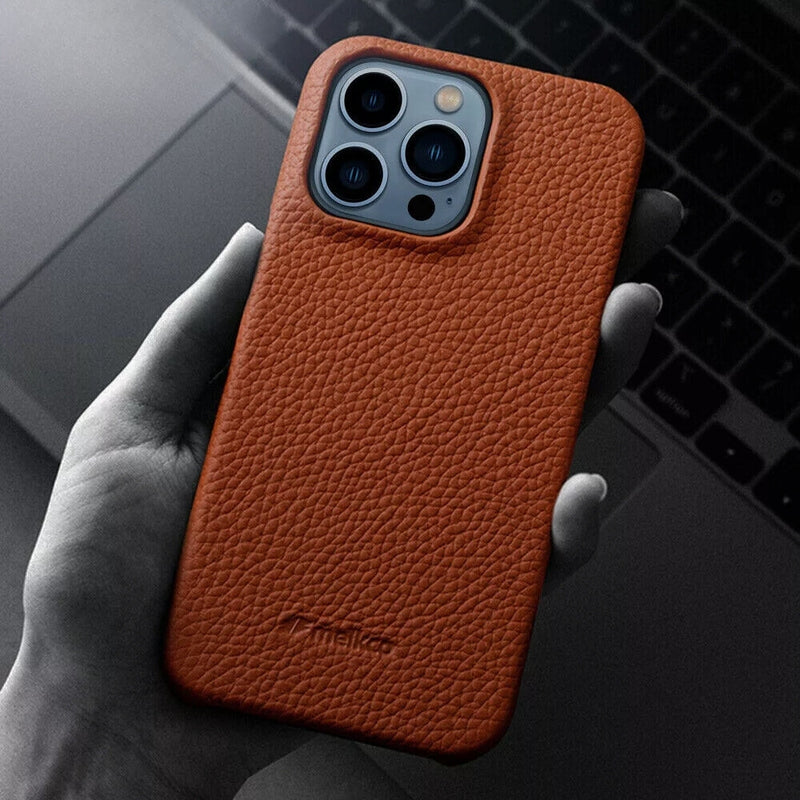 Load image into Gallery viewer, Apple iPhone 13/mini/Pro/Max - Melkco Business Drop Proof Cowhide + PC Genuine Leather Series Case - i-Station Mobile Phone & Electronic Device Repair and Accessories