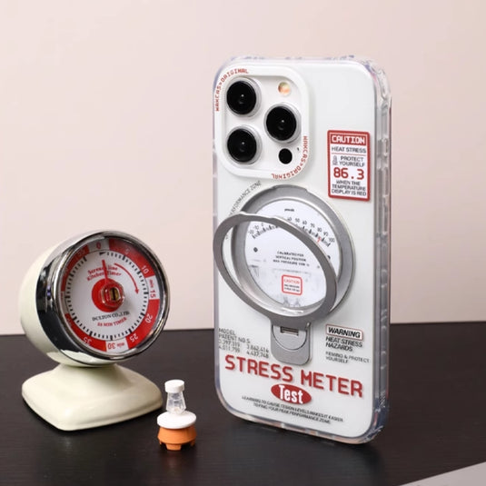 Apple iPhone 16/Pro/Max - New Style Pressure Gauge Matte Stand Series Case - i-Station Mobile Phone & Electronic Device Repair and Accessories