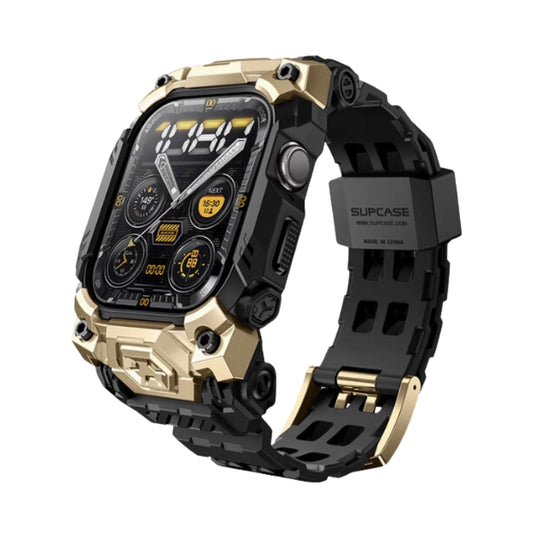 Apple Watch Series 10 46mm - SUPCASE Two-in-One Metal Case with Sports Sweat-proof Silicone Anti-fall Watch Band - i-Station Mobile Phone & Electronic Device Repair and Accessories