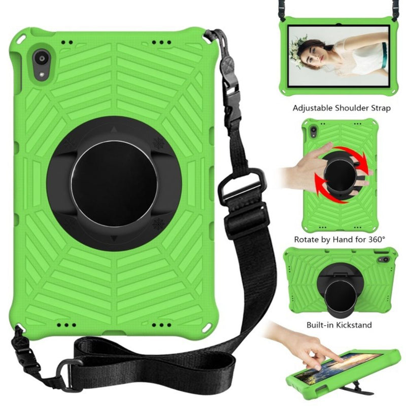 Load image into Gallery viewer, Lenovo Tab P11 / P11 Plus 11.0" inch (TB-J606F/TB-J616F) 2021 - Cobweb 360° Rotatable Stand Heavy Duty Series Case With Adjustable Shoulder Strap - i-Station Mobile Phone & Electronic Device Repair and Accessories