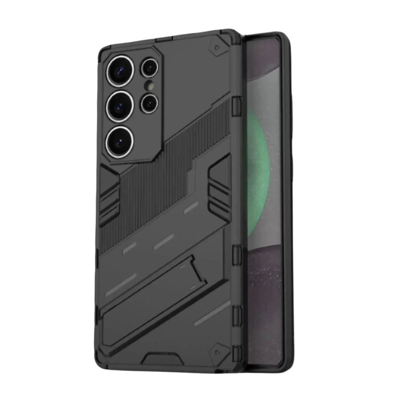 Load image into Gallery viewer, Samsung Galaxy A25 (SM-A256) - Shockproof Punk Stand Heavy Duty Case - i-Station Mobile Phone & Electronic Device Repair and Accessories