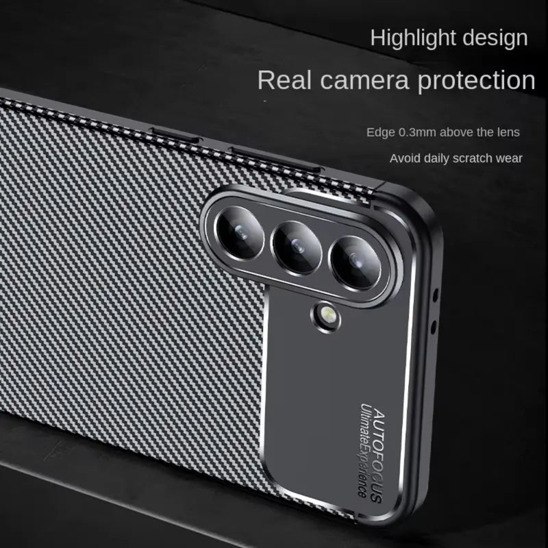 Load image into Gallery viewer, Samsung Galaxy S22/Plus/Ultra - Beetle Carbon Fiber Pattern Frosted Shockproof Case - i-Station Mobile Phone & Electronic Device Repair and Accessories