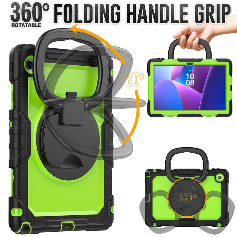 Load image into Gallery viewer, Lenovo Tab 10.1" 2025 (TB311FU/TB311XU) - Multifunctional Shockproof Heavy Duty Series Case With Shoulder Strap - i-Station Mobile Phone & Electronic Device Repair and Accessories