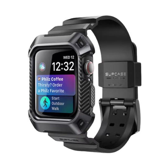 Apple Watch Series 4/5/6/SE/7/8/9 - SUPCASE Embedded Two-in-One Silicone Sweatproof Sports Watch Band - i-Station Mobile Phone & Electronic Device Repair and Accessories