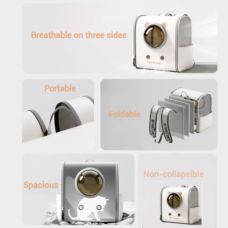 Load image into Gallery viewer, Space Capsule Large Capacity Pet Portable Backpack Shoulder Carrier Bag - i-Station Mobile Phone & Electronic Device Repair and Accessories