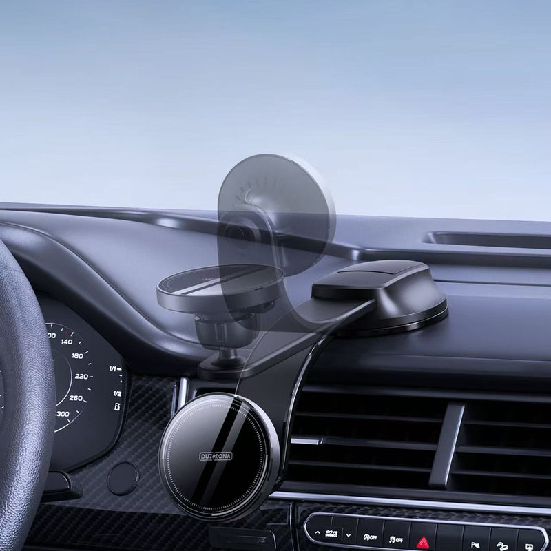 Load image into Gallery viewer, Universal 15W Wireless Adjustable V3 Magnetic Car Phone Mount