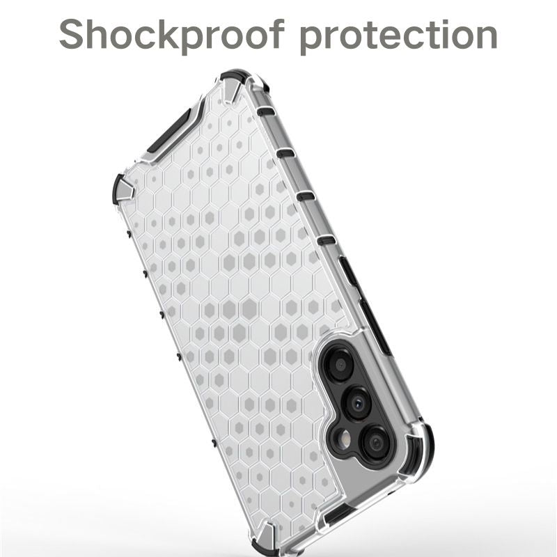 Load image into Gallery viewer, Samsung Galaxy A15 4G (SM-A155)/5G (SM-A156) - Honeycomb Transparent Shockproof Protection Heavy Duty Series Case - i-Station Mobile Phone & Electronic Device Repair and Accessories