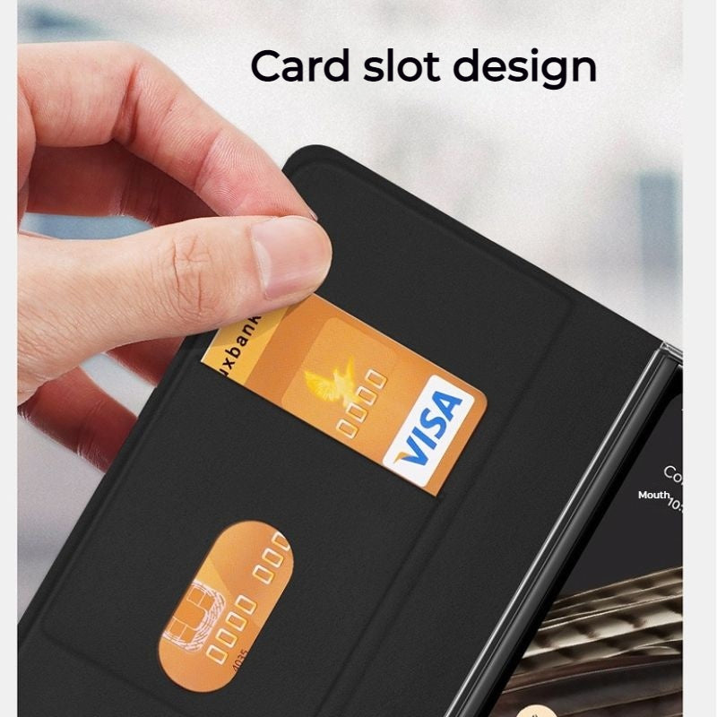 Load image into Gallery viewer, Google Pixel Fold - Full Wrap Leather Texture Magnetic Foldable Essentials Series Case - i-Station Mobile Phone & Electronic Device Repair and Accessories