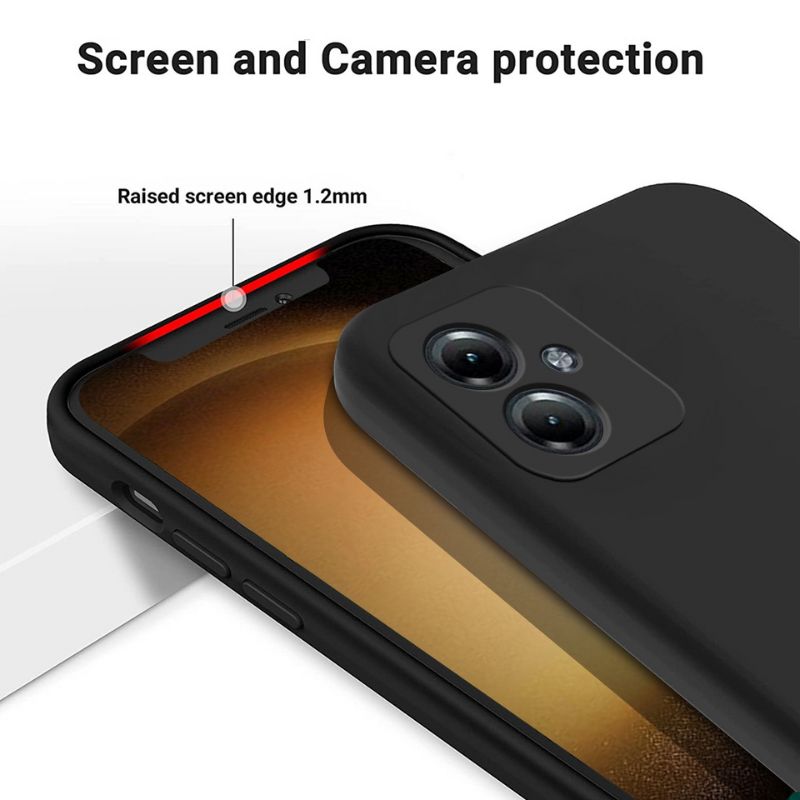 Motorola Moto X40/Pro - Full Wrap Liquid Silicone Drop-resistant Essentials Series Case With Lanyard - i-Station Mobile Phone & Electronic Device Repair and Accessories