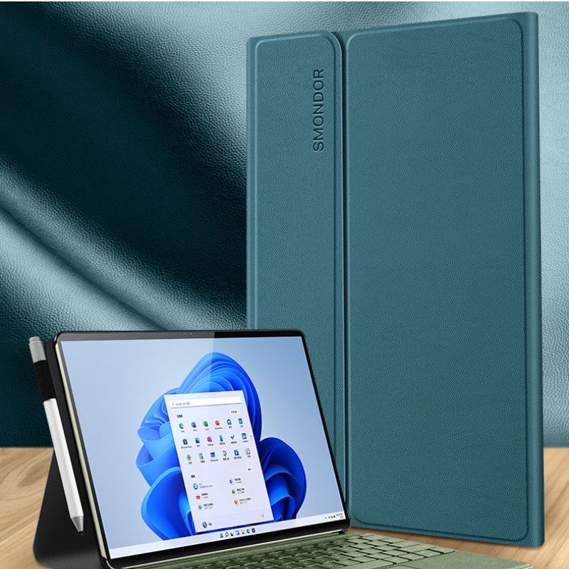 Load image into Gallery viewer, Microsoft Surface Go 1/2/3/4 - Slim & Lightweight Leather Magnetic Buckle Case - i-Station Mobile Phone & Electronic Device Repair and Accessories