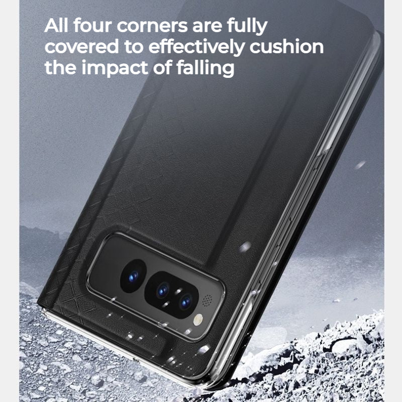 Load image into Gallery viewer, Google Pixel Fold - Full Wrap Leather Texture Magnetic Foldable Essentials Series Case - i-Station Mobile Phone & Electronic Device Repair and Accessories