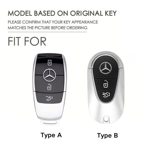 Mercedes Benz Stylish with Cool Shockproof Car Key Fob Protective Case Cover For Benz A, C, E, S, G-Class, GLA, GLB, GLC, GLE, GLS - i-Station Mobile Phone & Electronic Device Repair and Accessories