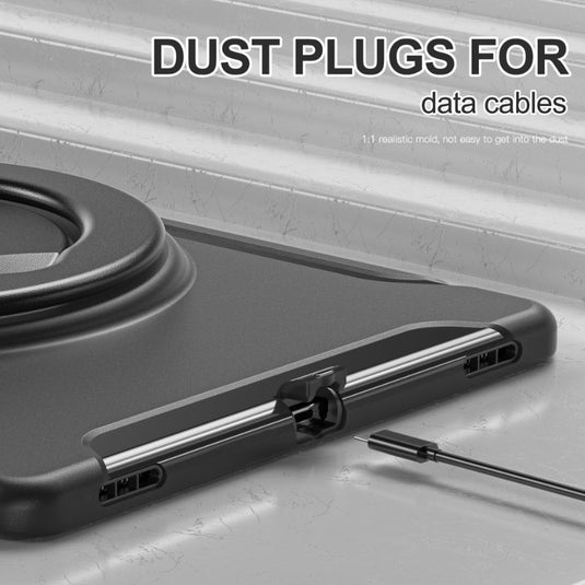 Samsung Galaxy Tab S8 Ultra & S9 Ultra 14.6" - 360 Degree Rotate Shockproof Heavy Duty Tough Ring Holder Stand Case Cover With  Pen Holder - i-Station Mobile Phone & Electronic Device Repair and Accessories
