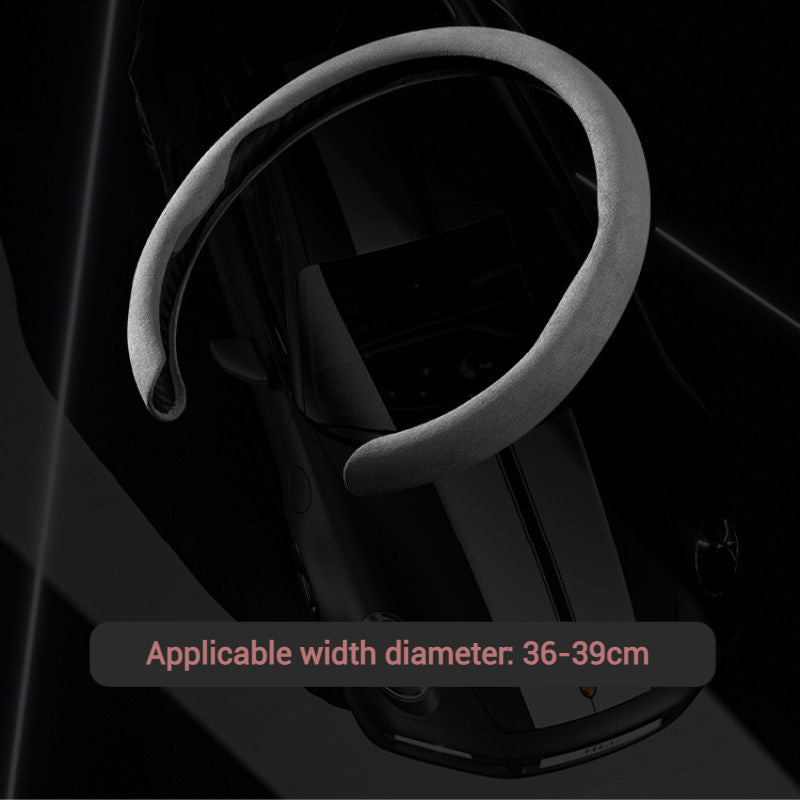 Load image into Gallery viewer, Nissan Suede Car Steering Wheel Covers For Teana (14th Gen), Sylphy Classic, X-Trail, Qashqai, Tiida, Sunny, Livina - i-Station Mobile Phone & Electronic Device Repair and Accessories