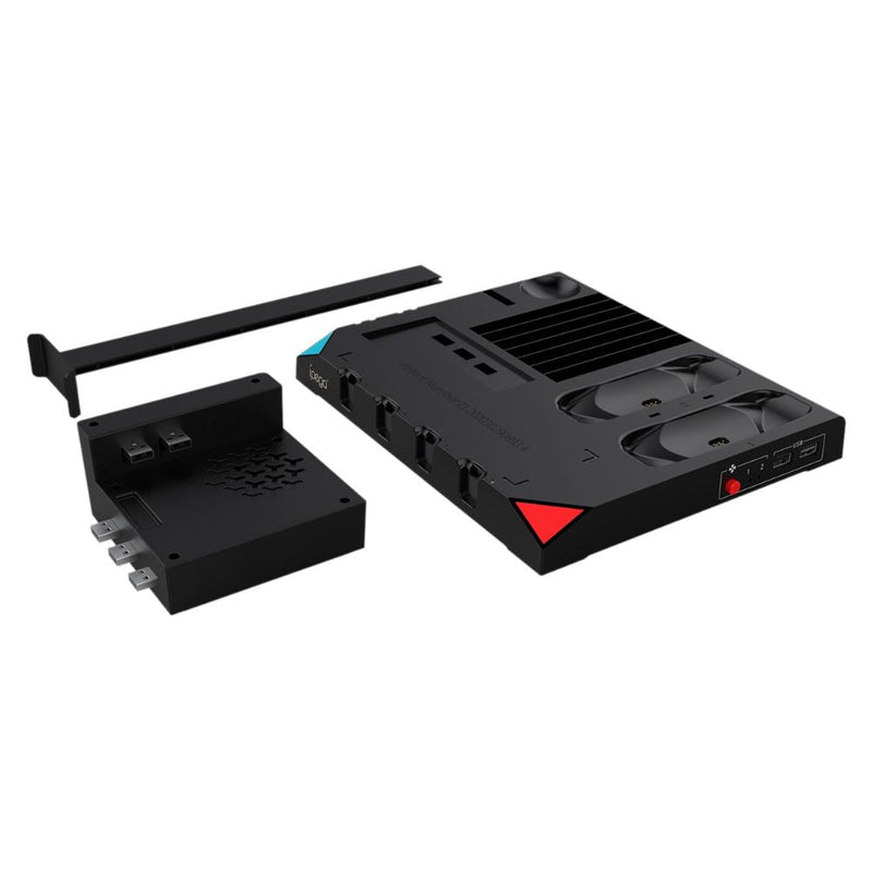 Load image into Gallery viewer, Nintendo Switch Joy-Con 9 in 1 Multi-function Vertical Game Controller Charging Station Dock  with Headset/Game Card Stand - Polar Tech Australia
