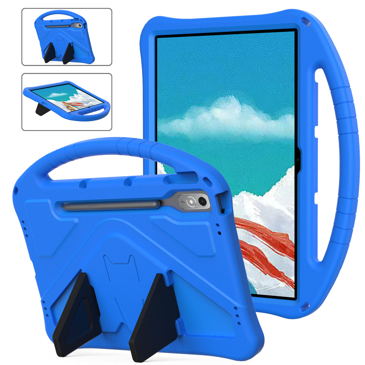 Lenovo Idea Tab Pro 12.7" 2025 (TB373FU/TB375FC) - King Kong Hand Silicone Heavy Duty Series Case With Stand - i-Station Mobile Phone & Electronic Device Repair and Accessories