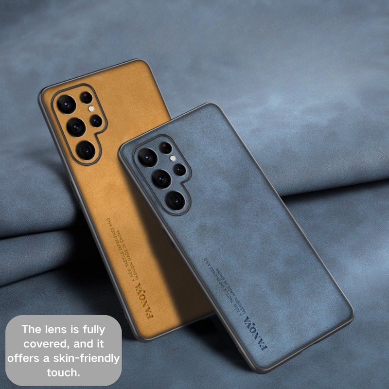Load image into Gallery viewer, Samsung Galaxy S25 Edge (SM-S937) - Skin-Friendly PU Leather Shockproof Essential Series Case - i-Station Mobile Phone & Electronic Device Repair and Accessories