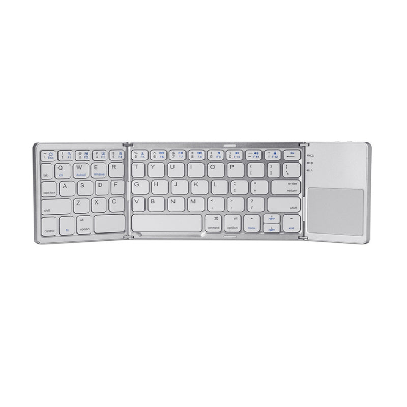 Load image into Gallery viewer, Ultra - Thin Portable Touchpad Wireless Bluetooth Tri - Fold Mini Keyboard (Compatible with Mobile Phones, Tablets, and Laptops) - i-Station Mobile Phone & Electronic Device Repair and Accessories
