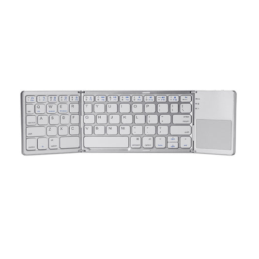 Ultra - Thin Portable Touchpad Wireless Bluetooth Tri - Fold Mini Keyboard (Compatible with Mobile Phones, Tablets, and Laptops) - i-Station Mobile Phone & Electronic Device Repair and Accessories
