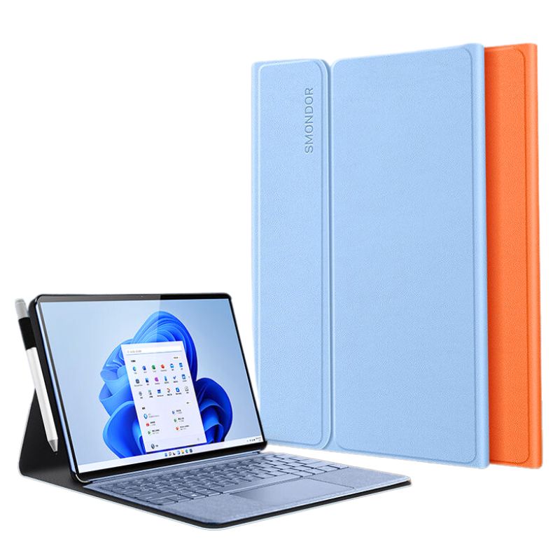 Microsoft Surface Go 1/2/3/4 - Slim & Lightweight Leather Magnetic Buckle Case - i-Station Mobile Phone & Electronic Device Repair and Accessories