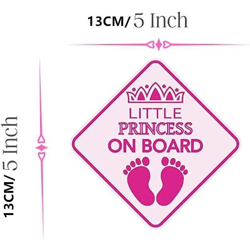 Load image into Gallery viewer, Universal Stylish Baby On Board Car Sticker Safety Sign For Reflective & Weatherproof Safety Sticker - i-Station Mobile Phone & Electronic Device Repair and Accessories