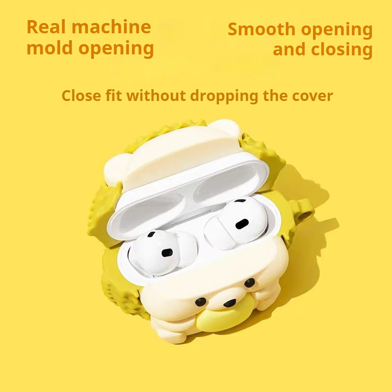 Load image into Gallery viewer, Apple AirPods 4 -  Durian Silicone Protective Fashion-Forward Series Case - i-Station Mobile Phone & Electronic Device Repair and Accessories