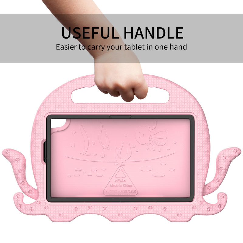 Load image into Gallery viewer, Lenovo Tab M10 10.6" inch 2023 (TB-360FU) - Hand-carry Children Cartoon Octopus Shockproof Heavy Duty Series Case - i-Station Mobile Phone & Electronic Device Repair and Accessories