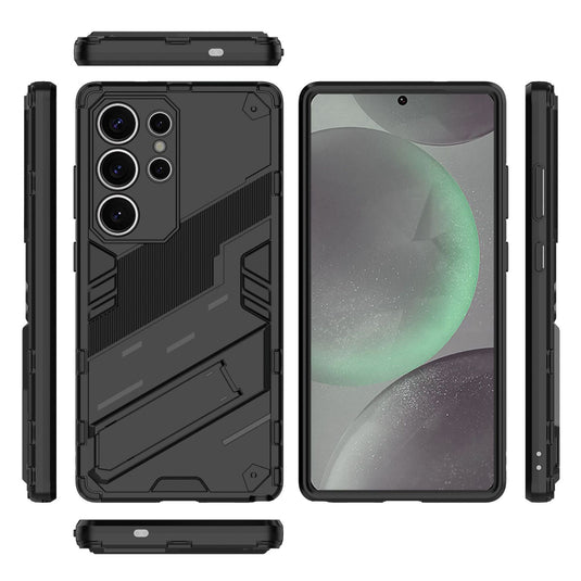 Samsung Galaxy A25 (SM-A256) - Shockproof Punk Stand Heavy Duty Case - i-Station Mobile Phone & Electronic Device Repair and Accessories